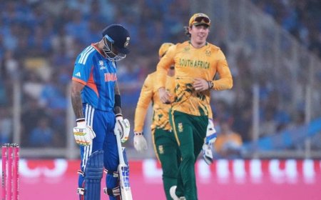 अहमदाबाद में टीम इंडिया हुई 'शर्मसार', अभिषेक-सूर्या से हार्दिक तक सभी फ्लॉप, 76 रनों से जीता दक्षिण अफ्रीका