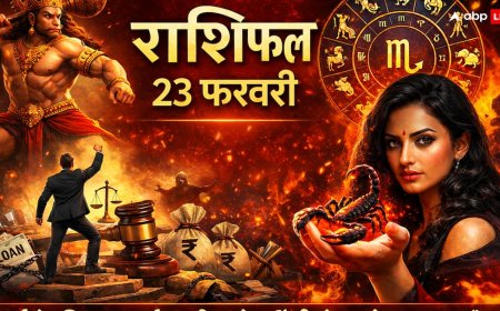 Aaj Ka Rashifal 23 Feb: आज 'ब्रह्म योग' और 'भरणी' नक्षत्र का महासंयोग, इन 6 राशियों की चमकेगी किस्मत, जानें शुभ मुहूर्त और राहुकाल!