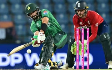 PAK vs ENG: अंतिम 18 गेंद में 24 रन और 4 विकेट, पाकिस्तान ने इंग्लैंड को दिया 165 का लक्ष्य; शुरुआत और अंत दोनों रहा बुरा