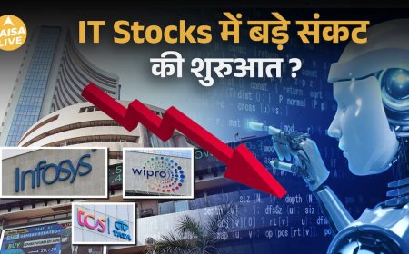 IT Stocks में भूचाल: Dot-Com Crash 2.0 या AI Revolution का Buying Opportunity? | Paisa Live