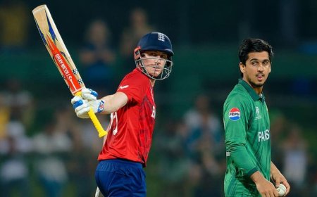 सेमीफाइनल में पहुंचा इंग्लैंड, पाकिस्तान के खिलाफ अंतिम ओवर में मिली जीत; शाहीन अफरीदी पर भारी पड़े हैरी ब्रूक