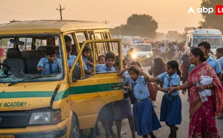 तेलंगाना के जगित्याल में दर्दनाक हादसा, स्कूली वैन पलटने से 15 छात्र घायल, मचा हड़कंप