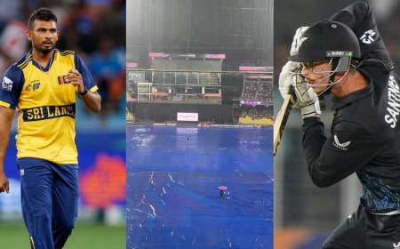 श्रीलंका और न्यूजीलैंड का मैच बारिश में धुला तो किसे होगा फायदा और किसे नुकसान? जानें मैच रद्द होने पर समीकरण