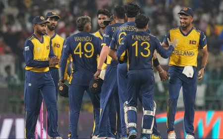 SL vs NZ: श्रीलंका का घर पर वर्ल्ड कप जीतने का सपना टूटा, रचिन के 'चौके' ने दिलाई न्यूजीलैंड को जीत