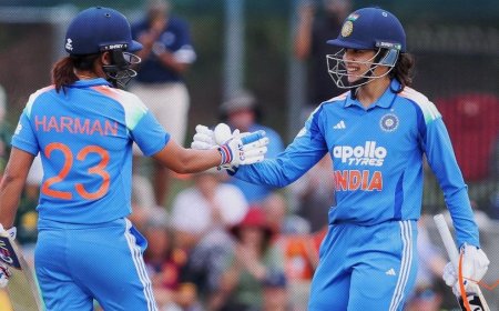 स्मृति मंधाना-हरमनप्रीत कौर की अर्धशतक हुई बेकार, टीम इंडिया को ऑस्ट्रेलिया के खिलाफ पहले वनडे में मिली हार