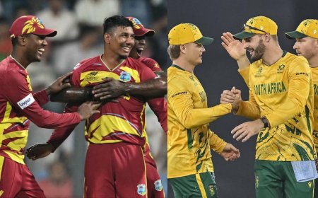 WI vs SA T20 Head to Head: वेस्टइंडीज और दक्षिण अफ्रीका के बीच टी20 में हेड टू हेड रिकॉर्ड, देखें किसका पलड़ा भारी