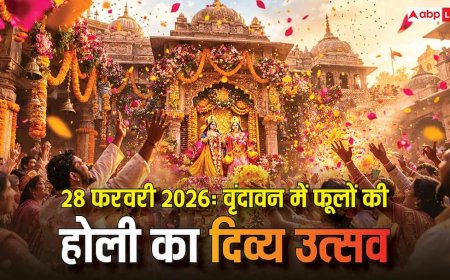 वृंदावन में 28 फरवरी को खेली जाएगी फूल की होली! जानें इस खास होली सेलिब्रेशन के पीछे का कारण?