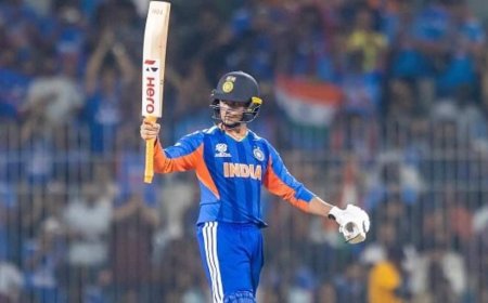 अभिषेक शर्मा के नाम दर्ज हुआ दूसरी सबसे 'धीमी' फिफ्टी बनाने का रिकॉर्ड, टी20 वर्ल्ड कप में चला बल्ला