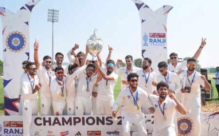 ड्रॉ रहा रणजी ट्रॉफी का फाइनल, फिर कैसे चैंपियन बन गया जम्मू-कश्मीर? किस नियम के तहत कर्नाटक को मिली हार