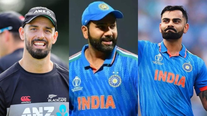 ICC ODI Ranking Batsman: डेरिल मिचेल नंबर-1 वनडे बल्लेबाज, आईसीसी रैंकिंग के टॉप-10 में 4 भारतीय, जानिए विराट-रोहित कहां