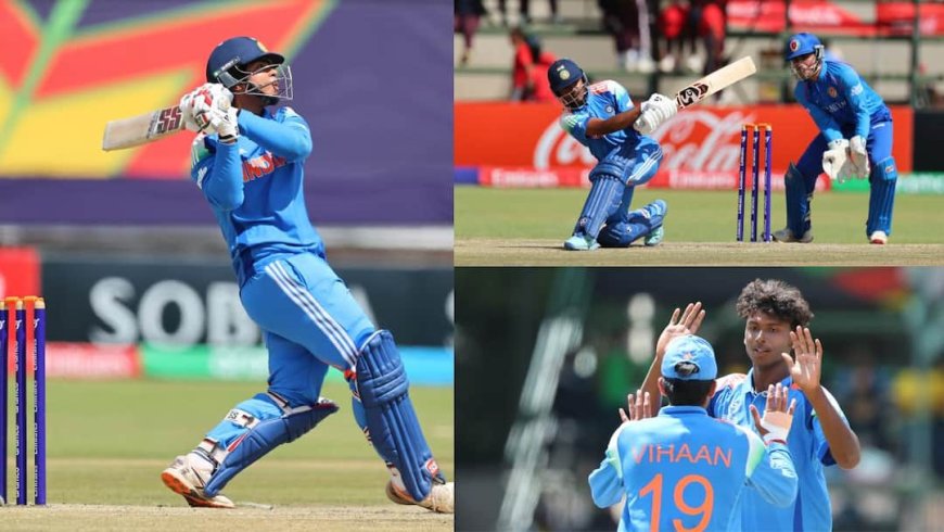U19 Cricket World Cup: 206 की स्ट्राइक रेट, 4 छक्के, 9 चौके...,वैभव सूर्यवंशी ने की अफगानिस्तानी गेंदबाजों की जमकर कुटाई, विश्वकप फाइनल में टीम इंडिया