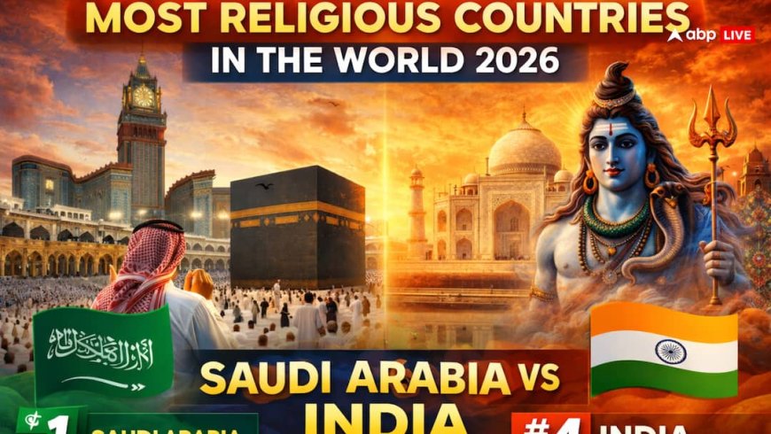 दुनिया का सबसे धार्मिक देश कौन? भारत है टॉप 5 में, पर नंबर 1 पर कौन? देखें लिस्ट