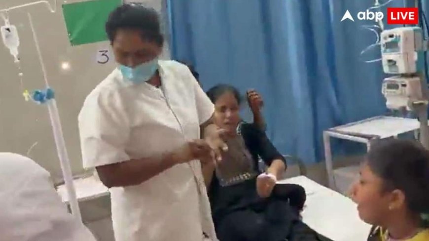 सरकारी स्कूल का खाना खाने के बाद 20 छात्राओं को फूड पॉइजनिंग, अस्पताल में मची चीख-पुकार