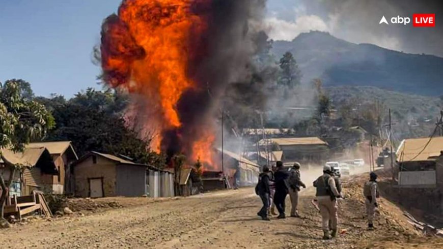 मणिपुर के उखरुल में फिर भड़की हिंसा, आगजनी और गोलीबारी के बाद पांच दिन के लिए इंटरनेट सर्विस सस्पेंड