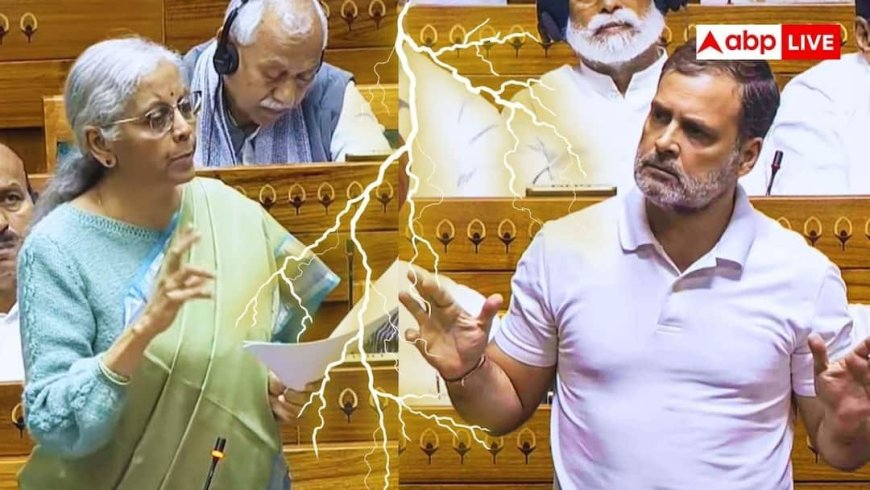 राहुल गांधी का देश बेचने के आरोप पर निर्मला सीतारमण का पलटवार, शर्म अल-शेख का जिक्र कर कसा तंज