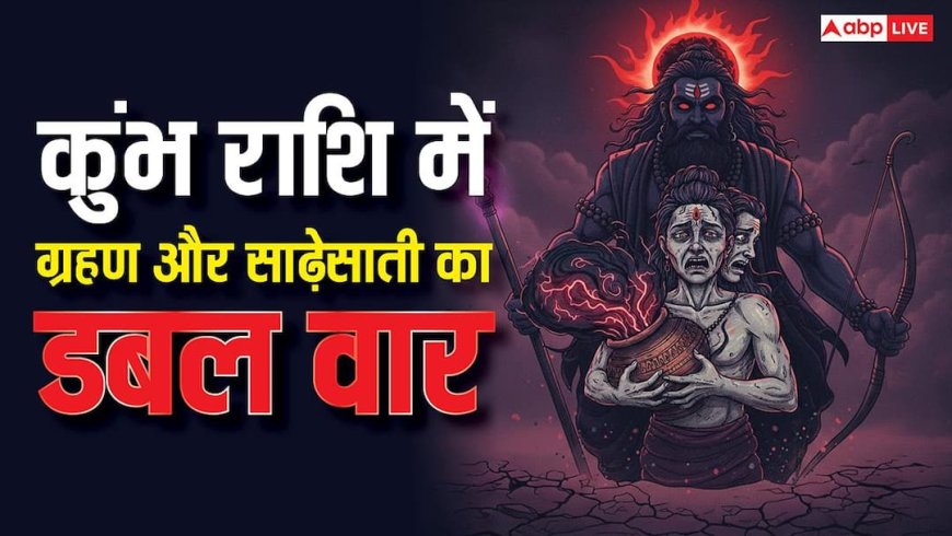 Surya Grahan 2026: कुंभ राशि की टेंशन होगी दोगुनी, साढ़ेसाती के असर पर सूर्य ग्रहण का वार