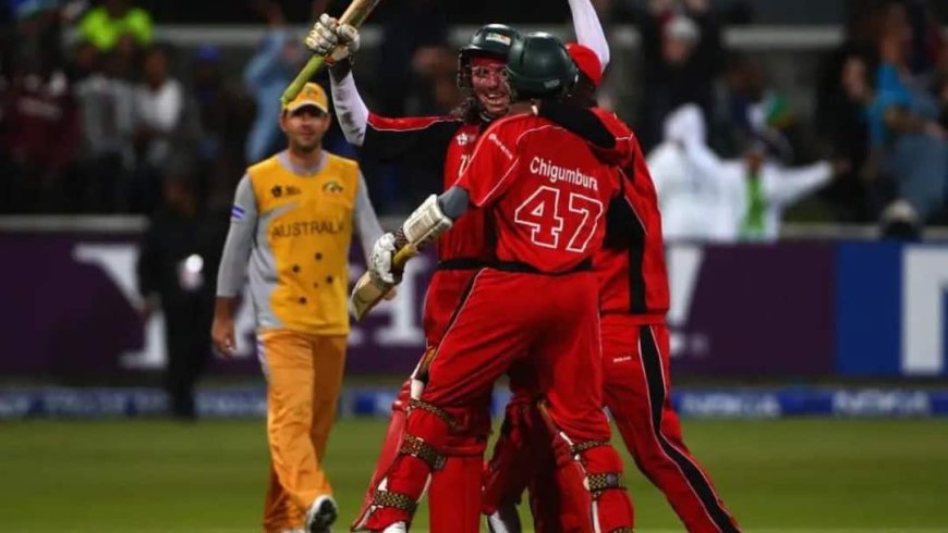 AUS vs ZIM: जिम्बाब्वे ने ऑस्ट्रेलिया के 19 साल पुराने जख्म पर छिड़का नमक, टी20 वर्ल्ड कप में फिर बजाई कंगारुओं की बैंड
