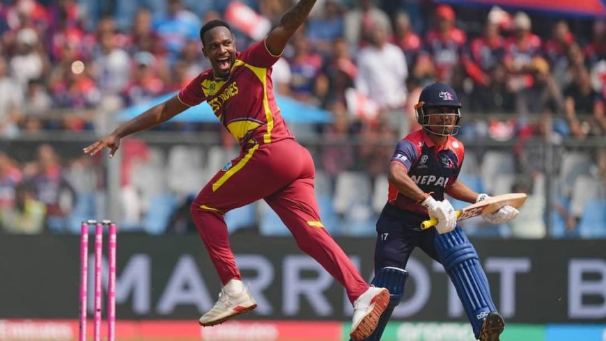 NEP vs WI: वेस्टइंडीज सुपर-8 में क्वालीफाई करने वाली बनी पहली टीम, हार के साथ नेपाल का बोरिया-बिस्तर सिमटा