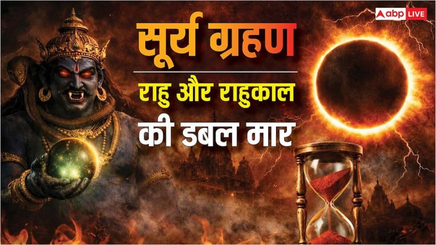 Surya Grahan 2026: सूर्य ग्रहण पर राहु और राहुकाल की डबल मार, क्या करें क्या नहीं
