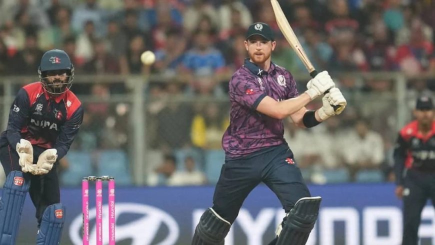 साख बचाने उतरीं स्कॉटलैंड-नेपाल में जबरदस्त टक्कर, डेथ ओवरों में गेंदबाजों ने बरपाया कहर, NEP को 171 का लक्ष्य