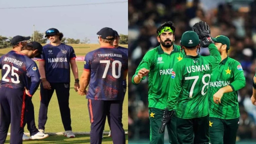 नामीबिया के खिलाफ बारिश की वजह से रद्द हुआ मैच तो क्या पाकिस्तान को होगा फायदा, जानिए
