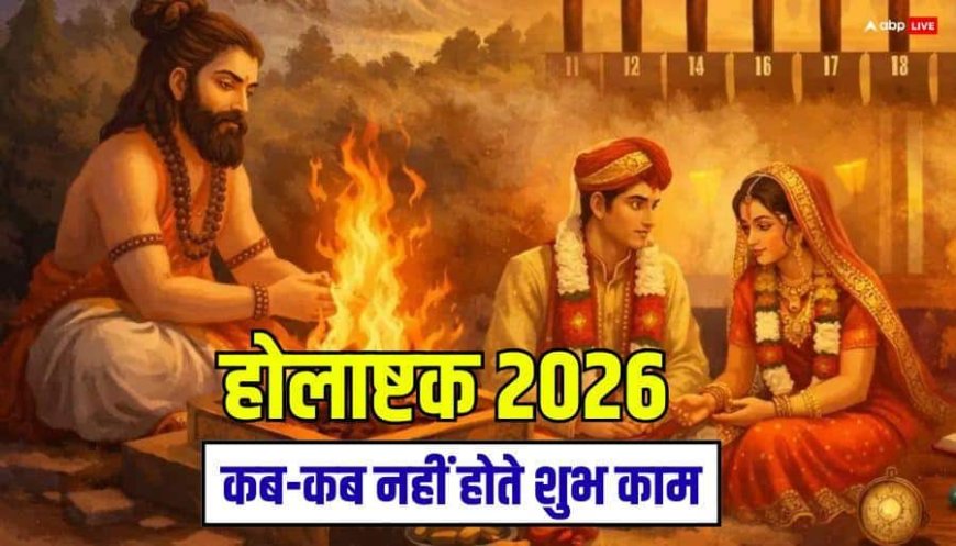 Holashtak 2026: होलाष्टक के अलावा इन 5 मौकों पर भी नहीं होते मांगलिक काम