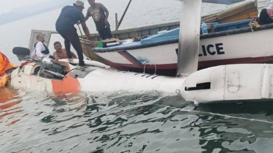 उड़ान भरने के कुछ देर बाद ही पवन हंस हेलिकॉप्टर में आई खराबी, समंदर में कराई गई इमरजेंसी लैडिंग