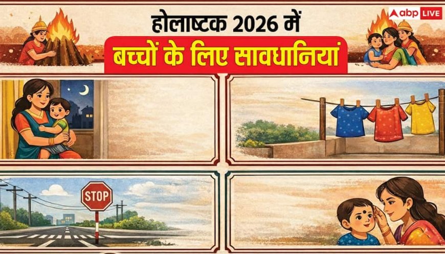 Holashtak 2026: होली से पहले होलाष्टक के भयंकर 8 दिन, घर में हैं छोटे बच्चे तो इन बातों का रखे ध्यान