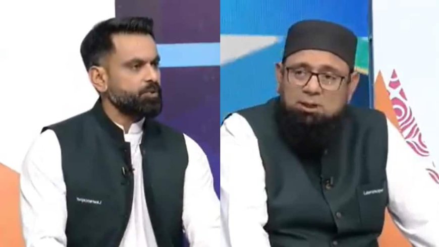 लाइव TV पर आपस में भिड़े पाकिस्तान के 2 पूर्व क्रिकेटर्स, अपने दामाद का बचाव करने लगा दिग्गज? वीडियो वायरल