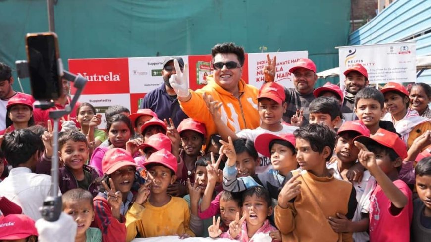 राष्ट्रीय प्रोटीन दिवस पर पतंजलि की बड़ी पहल! दिल्ली-NCR की झुग्गी बस्तियों में बांटा भोजन