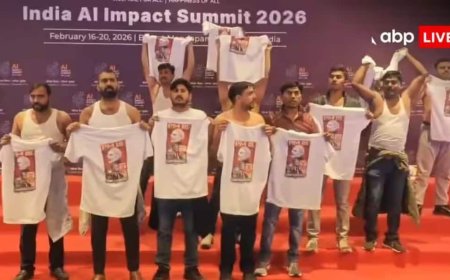 AI समिट शर्टलैस प्रोटेस्ट: कांग्रेस के 10 में से 9 कार्यकर्ताओं को जमानत, कोर्ट ने एक को पुलिस कस्टडी में भेजा