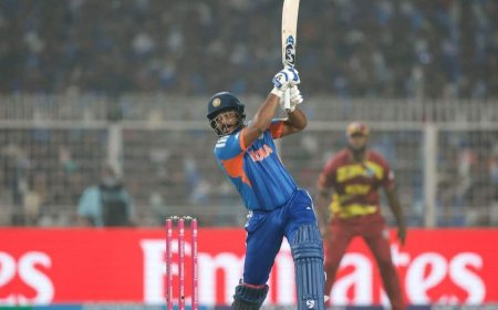 छठी बार टी20 वर्ल्ड कप के सेमीफाइनल में पहुंचा भारत, सुपर-8 के अंतिम मैच में वेस्टइंडीज को रौंदा; संजू सैमसन चमके