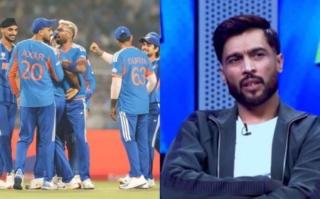 टीम इंडिया ने मोहम्मद आमिर को दिया करारा जवाब, पूर्व पाकिस्तानी तेज गेंदबाज ने कहा था - भारत सेमीफाइनल में नहीं पहुंचेगा