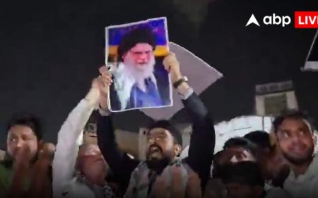 Khamenei Death Protest: 'यह कायराना और अमानवीय...' भड़के ओवैसी, खामेनई की मौत पर हैदराबाद की सड़कों पर उतरे AIMIM नेता