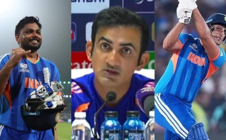 'शिवम दुबे के 2 चौके और संजू सैमसन के 97 रन बराबर', भारत के सेमीफाइनल में पहुंचने के बाद गौतम गंभीर का बयान वायरल