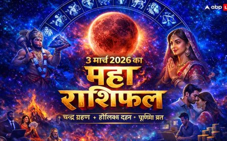 Aaj Ka Rashifal: सावधान! आज होलिका दहन पर 3 घंटे 27 मिनट का चंद्र ग्रहण, सुबह 06:20 से सूतक शुरू, जानें राशिफल