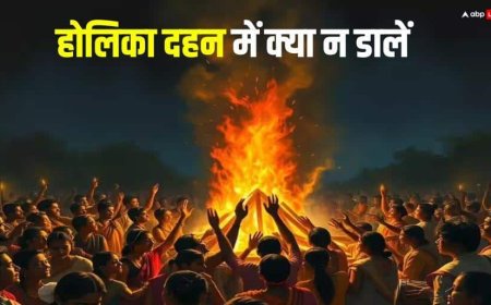 Holika Dahan 2026 Niyam: होलिका दहन में भूल से भी न डालें ये चीजें, राहु पीछा नहीं छोड़ेगा