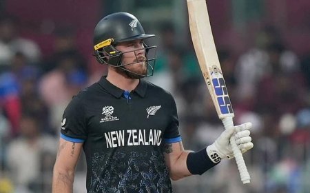 Finn Allen Century: 33 गेंद में शतक जड़ फिन एलन ने रचा इतिहास, सेमीफाइनल में तोड़े 5 बड़े रिकॉर्ड; बनाया नया वर्ल्ड रिकॉर्ड