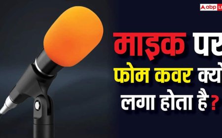 माइक के आगे फोम कवर क्यों लगा होता है? जानिये इसके काम और फायदे