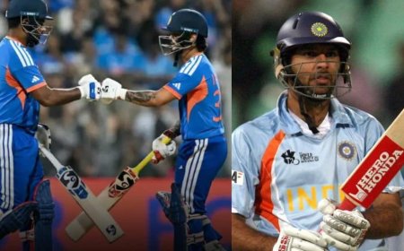 इंग्लैंड के खिलाफ सेमीफाइनल में Sanju Samson और ईशान किशन ने तोड़ा 19 साल पुराना रिकॉर्ड, युवराज सिंह को पीछे छोड़ा