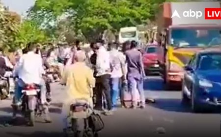 Telangana Accident: तेलंगाना में दर्दनाक सड़क हादसा, तेज रफ्तार टिपर लॉरी की टक्कर से दो कॉलेज छात्रों की मौत