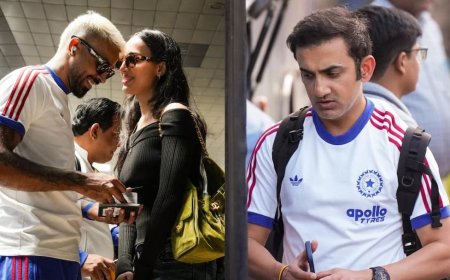 जब हार्दिक पांड्या ने गर्लफ्रेंड माहिका को गौतम गंभीर से मिलवाया, क्या था हेड कोच का रिएक्शन? देखें वीडियो
