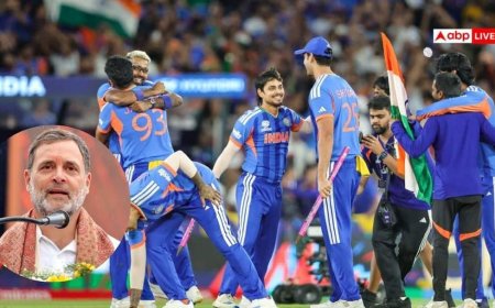 'एक बार फिर चैंपियन', T20 वर्ल्डकप में भारत की शानदार जीत के बाद बोले राहुल गांधी