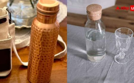 तांबे या कांच, कौन-सी पानी की बोतल है आपकी सेहत की असली दोस्त?
