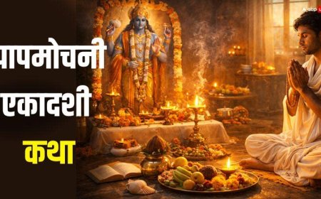 Papmochani Ekadashi 2026: पापमोचनी एकादशी व्रत की संपूर्ण व्रत कथा पढ़ें, बरसेगी विष्णु जी की कृपा