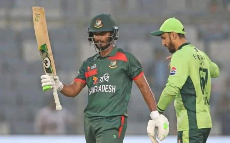 पाकिस्तान के खिलाफ 11 साल बाद किसी बांग्लादेशी ने लगाया शतक, 25 साल के प्लेयर ने रचा इतिहास