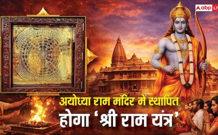 Ayodhya Shri Ram Yantra: अयोध्या में स्थापित होगा दुनिया का पहला श्री राम यंत्र, जानिए इसका ज्योतिषीय रहस्य