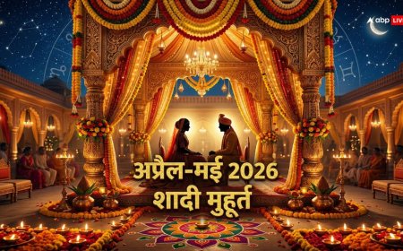विवाह मुहूर्त 2026: अप्रैल-मई में शादी के शुभ दिन! जानें सही समय और तिथियां, कहीं चूक न जाएं!