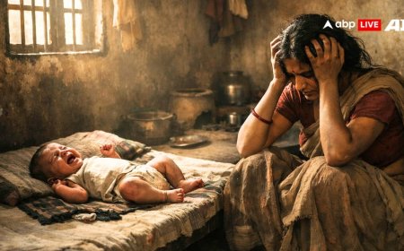 भूख से लगातार रो रही थी 6 महीने की बच्ची, मां ने गुस्से में ले ली जान, नाक-मुंह दबाकर रोक दी सांस