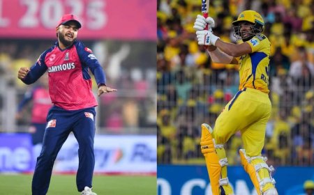IPL 2026 RR vs CSK Highlights: वैभव सूर्यवंशी की आंधी में उड़ी चेन्नई, 15 गेंदों में फिफ्टी लगाकर राजस्थान को दिलाई 'रॉयल्स' जीत